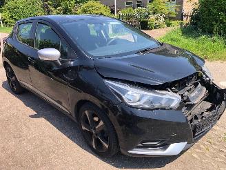 skadebil auto Nissan Micra 1.0 acenta 2018/5