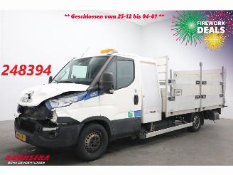Unfall Kfz Van Iveco Daily 35S14 CNG Hi-Matic Pritsche LBW Luftfederung Camera 125.553km 2018/11