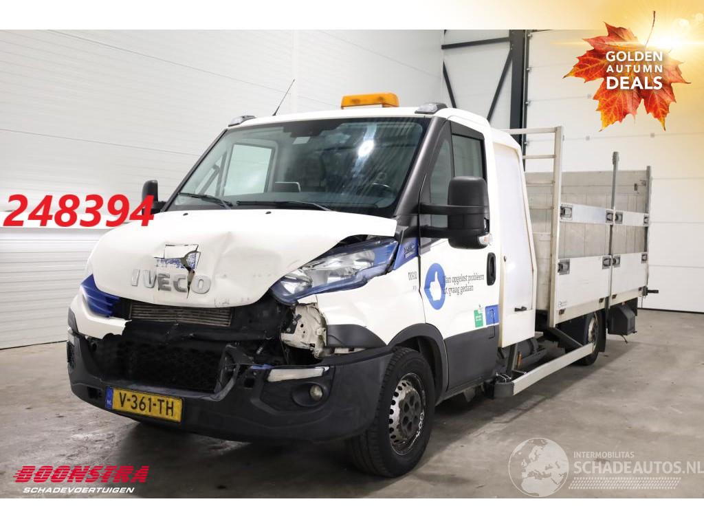 Iveco Daily 35S14 CNG Hi-Matic Pritsche Dhollandia Clima Cruise Camera 125.553