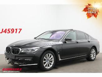 damaged passenger cars BMW 7-serie 740e iPerformance Massage HUD Memory LRHZ ACC Camera 134.474 km! 2017/11