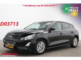 krockskadad bil auto Ford Focus 1.0 EcoBoost Aut. Titanium Navi Clima Cruise LRHZ Camera AHK 2021/12