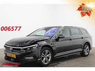 skadebil auto Volkswagen Passat Variant 1.5 TSI DSG R-Line LED ACC Leder Camera SHZ AHK 2022/9