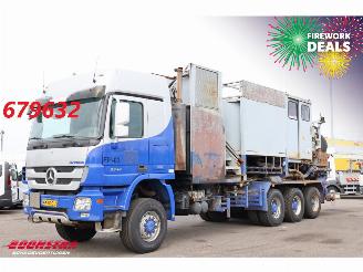 dommages camions /poids lourds Mercedes Actros 3344AK 8/6X6 Manual Blatt/Blatt 2x PTO 2x Pump 2013/7