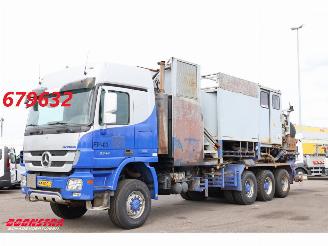 begagnad bil vrachtwagen Mercedes Actros 3344AK 8/6X6 Manual Blatt/Blatt 2x PTO 2x Pump 2013/7