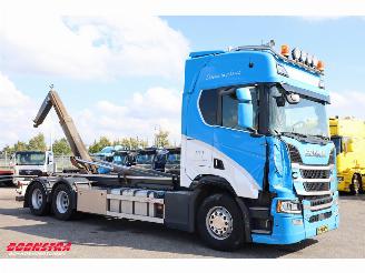 Scania R R500 6X2 Retarder VDL Haakarm Standclima Leder Navi Camera picture 40