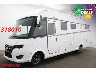 krockskadad bil camper Frankia  Platin Pure i7400 GD 519 CDI 9G-T **NIEUW/NEU** Level Solar Hefbed Single Beds ACC 2024/8