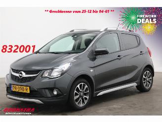 krockskadad bil auto Opel Karl 1.0 Rocks Online Edition Bluetooth Airco Cruise PDC 2017/8