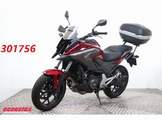krockskadad bil motor Honda NC 750X ABS Topkoffer 2019/12