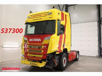 dommages camions /poids lourds Scania R R520 V8 Alcoa Leder Standairco 2019/3