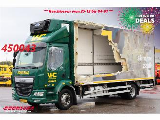 dommages camions /poids lourds DAF LF 210 FA LBW Carrier Transicold 2xCompartments 313.910 km! 2016/2