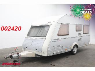 krockskadad bil caravan Kip  Nagivator 44TDB Frans Bed Ringverwarming 2003/6