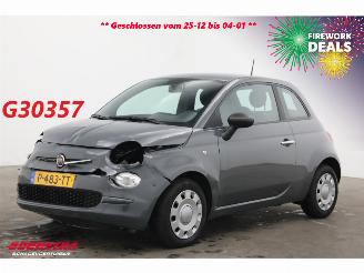 uszkodzony samochody osobowe Fiat 500 1.0 Hybrid Pop Star Airco Cruise 61.064 km! 2022/6