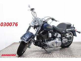 Vaurioauto  motor cycles Harley-Davidson  FLSTC Heritage Softail Classic Python BY 2008 2008/1