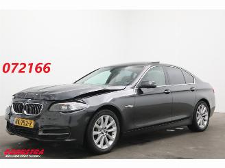 skadebil auto BMW 5-serie 520d High Ex. Schuifdak Memory Leder Navi Clima Cruise SHZ AHK 2015/11