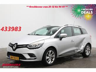 uszkodzony samochody osobowe Renault Clio Grandtour Estate 0.9 TCe Zen Navi Airco Cruise 91.873 km! 2017/4