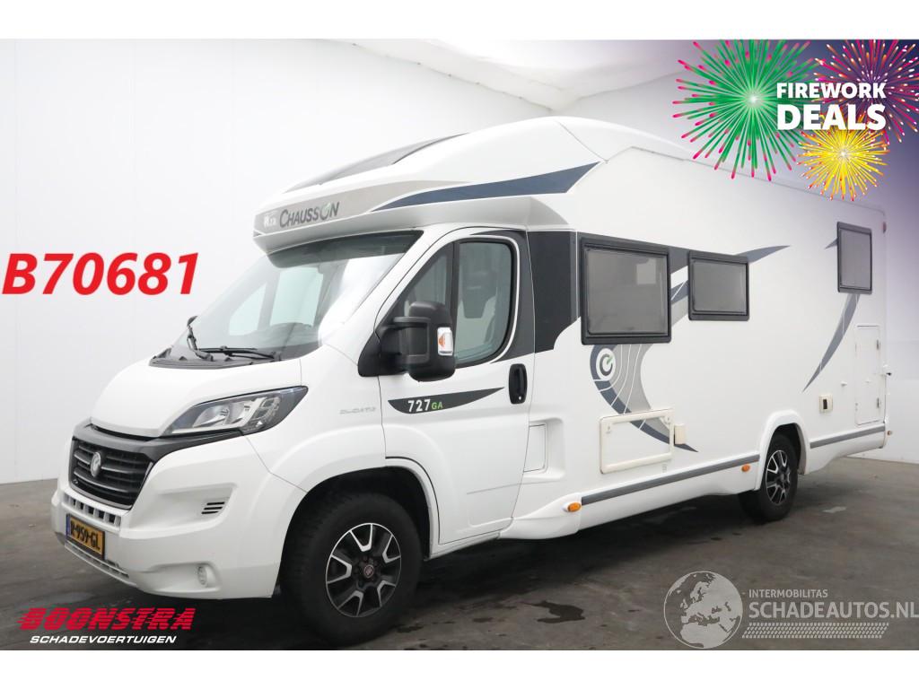 Chausson Welcome 727 GA 2.3 MJ Solar Hefbed Single Beds Leder Cruise Camera AHK 58.856 km!