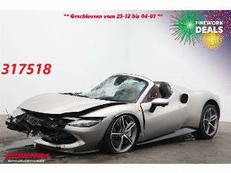 Voiture accidenté Ferrari 296 GTS 3.0 V6 JBL Memory Daytona Seats Forged Rims 360° Carbon 2025/2