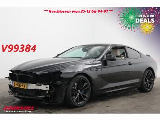 krockskadad bil auto BMW 6-serie 650i Leder Memory Navi Clima Cruise SHZ PDC 138.928 km! 2012/11
