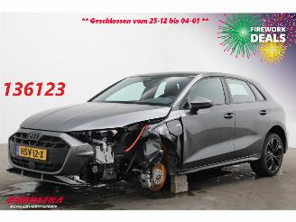 krockskadad bil auto Audi A3 Sportback 40 TFSI e S-Line LED ACC Navi Clima Camera SHZ 9.964 km! 2025/7