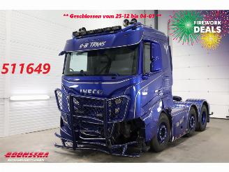 dommages camions /poids lourds Iveco S-way 530 Full Air ACC Leder Showtruck 67.003 km! 2024/7