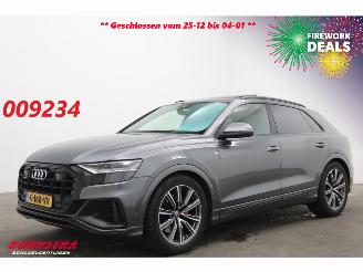 damaged passenger cars Audi Q8 55 TFSI Quattro S-Line Pano LED ACC HUD Memory 360° Lucht 2019/10