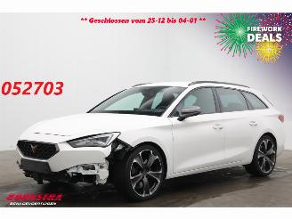 krockskadad bil auto Cupra Leon VZ 2.0 TSI 310 PK 4Drive DSG LED ACC Apple/Android LRHZ Camera SHZ 2024/1