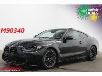 krockskadad bil auto BMW M4 Coupé Competition Schalensitze ACC Carbon HUD 360° H/K Memory 2023/4