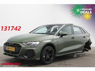 krockskadad bil auto Audi A3 Sportback 40 TFSI e S-Line Pano Matrix ACC Virtual Camera SHZ 2025/7