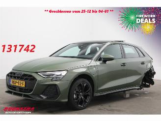 krockskadad bil auto Audi A3 Sportback 40 TFSI e S-Line Pano Matrix ACC Virtual Camera SHZ 2025/7