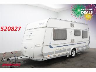 skadebil caravan Fendt  Bianco 465 Mover Luifel Fietsendrager Frans Bed Rondzit TV 2012/2
