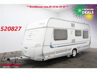 krockskadad bil caravan Fendt  Bianco 465 Mover Luifel Fietsendrager Frans Bed Rondzit TV 2012/2