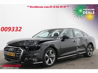 krockskadad bil auto Audi A8 60 TFSI e Quattro Behindertenger. LED Leder Cruise 28.162 km! 2021/1