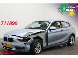 krockskadad bil auto BMW 1-serie 116d EDE Business Eerste Eeigenaar! Leder Xenon Cruise 164.782 km! 2014/12