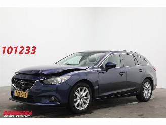 skadebil auto Mazda 6 Sportbreak 2.0 TS+ Lease Pack Navi Clima Cruise SHZ AHK 2013/6