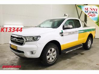 dommages fourgonnettes/vécules utilitaires Ford Ranger 2.0 EcoBlue Limited Super Cab Leder ACC Navi Clima Camera SHZ AHK 2020/11