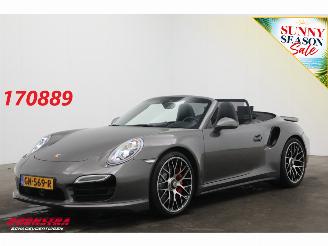 damaged passenger cars Porsche 911 Cabrio Turbo Sport Chrono PADM PDCC PDLS+ Burmester SHZ 2014/6