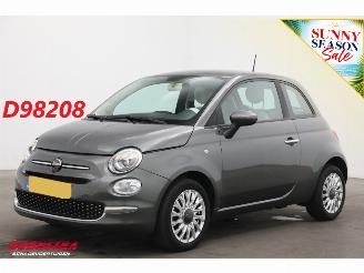 damaged passenger cars Fiat 500 1.0 Hybrid Lounge Apple/Android Airco Cruise 34.860 km! 2020/9