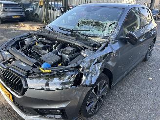 Damaged car Skoda Fabia 1.0 TSI   Automaat  Monte Carlo  ( Panoramadak ) 2024/2