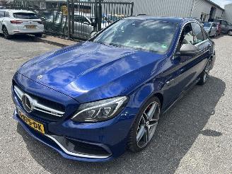 Vaurioauto  passenger cars Mercedes C-klasse C 63 S   AMG  Sedan ( Leer  - Panoramadak ) 2017/12