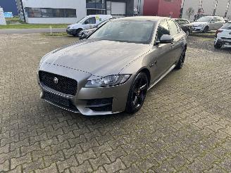 skadebil auto Jaguar XF 2.0 D AUTOMATIK R-SPORT BLACK LEDER NAVI KLIMA VOLL 2018/12