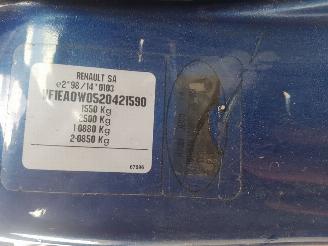 Renault Mégane Cabrio Blauw NV432 Onderdelen Deur Bumper picture 14