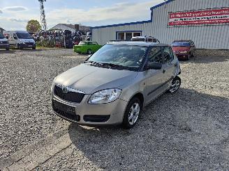 demontáž osobní automobily Skoda Fabia 1.4 Beige LF8H Onderdelen BXW Motor 2009/4