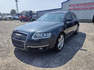 demontáž osobní automobily Audi A6 3.0 TDI Grijs LZ7Q Onderdelen Automaatbak 2007/11
