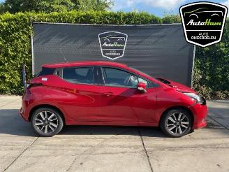 Vrakbiler auto Nissan Micra Micra (K14), Hatchback, 2016 / 2025 1.0 12V 2018/5