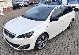 Schadeauto Peugeot 308 Peugeot 308 SW gt line automatiek pano full options 2016/6