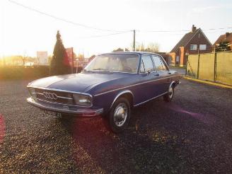 Damaged car Audi 100  1971/6