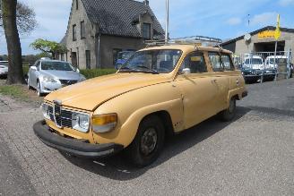 uszkodzony samochody osobowe Saab 95 95 L V4 STATION 1975/2