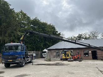 Mercedes Actros 1831 AK 4x4 Open laadbak met zware Palfinger laadkraan picture 38