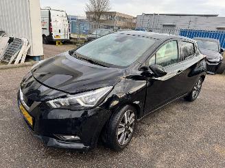 Damaged car Nissan Micra 0.9 IG-T N-Connecta 2017/9