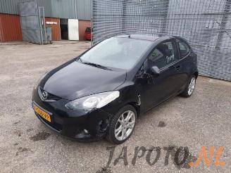 demontáž osobní automobily Mazda 2 2 (DE), Hatchback, 2007 / 2015 1.3 16V S-VT High Power 2009/8